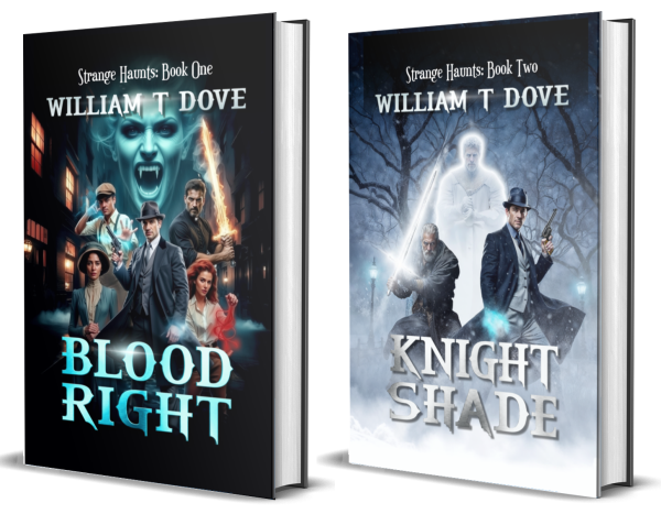 First two books mockup